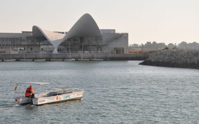 Nueva embarcación de limpieza en El Puerto de Santa María