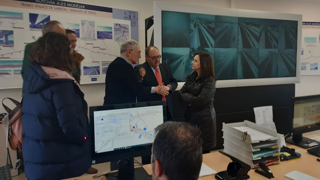 DELEGADA DEL GOBIERNO EN ARAGÓN VISITA EL CENTRO DE CONSERVACIÓN TE-01